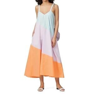 VEDA Summer Pastel Fiesta Dress
